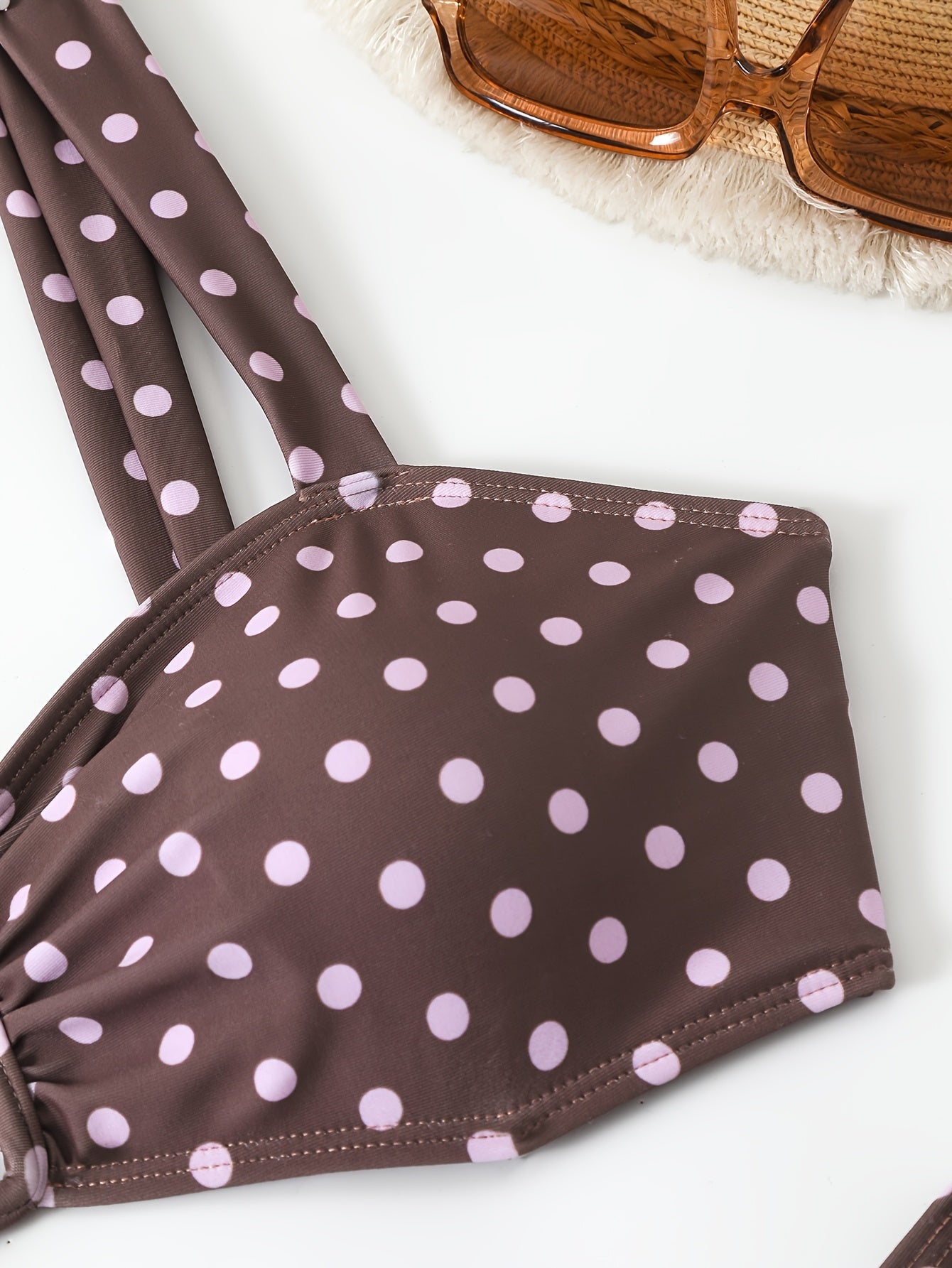 Cannes Charm – Elegance Polka Dot Bikini - Maison Moriah