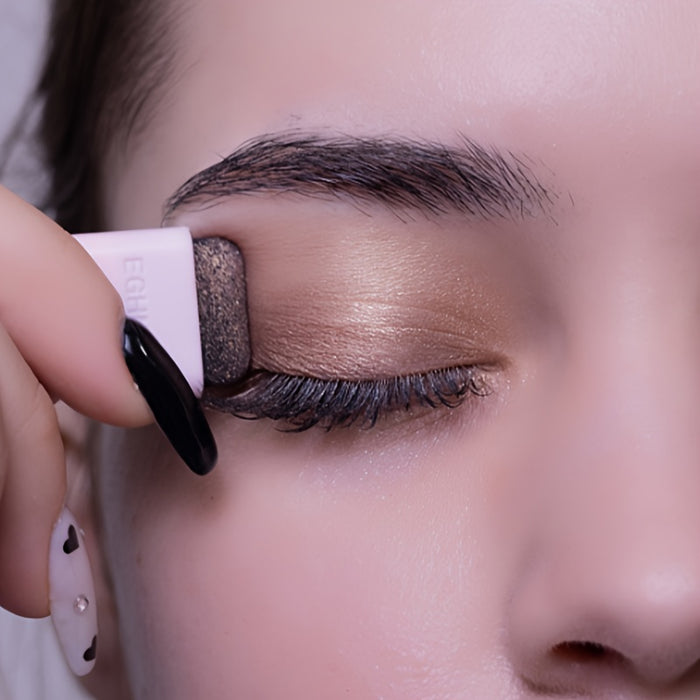 Shimmery Dual-Tone Eyeshadow Palette, 5-8 Versatile Shades, Easy Blend, Long-Lasting Waterproof Eye Makeup with Brush