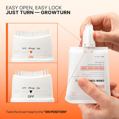 Korea's #1 Growturn Hair Brush Serum
