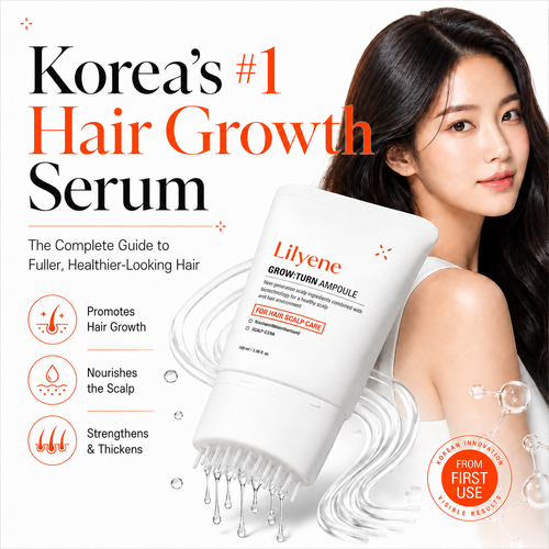 Korea's #1 Growturn Hair Brush Serum