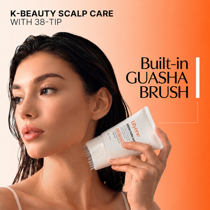 Korea's #1 Growturn Hair Brush Serum