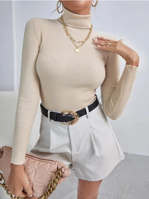 Vanilla Classic – Knit Turtleneck