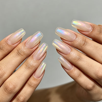Iridescent Nude Nail Strengthener