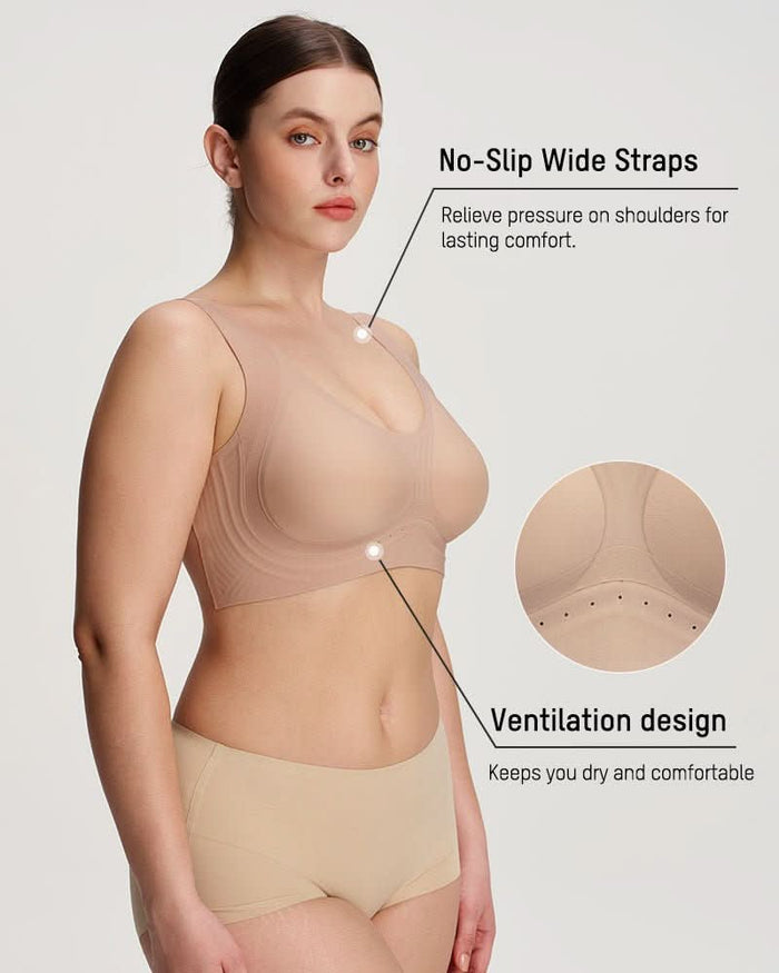 AirEase™ Wireless Full - Cover Tank Bra - Maison Moriah
