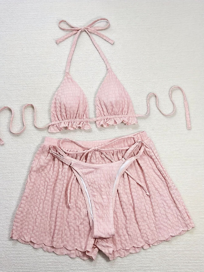Bikini Set Saint - Tropez - 3 - Piece Elegance - Maison Moriah