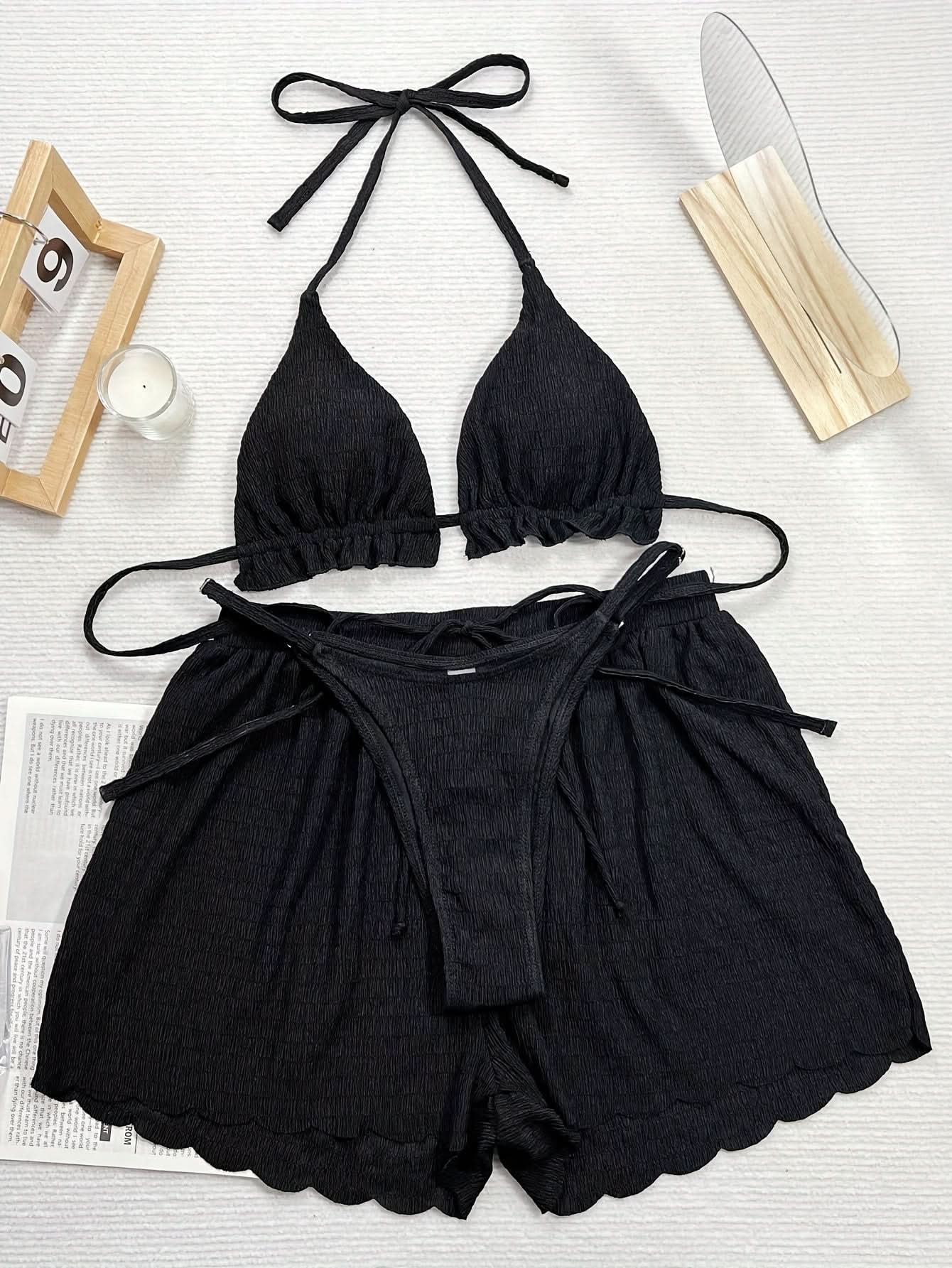 Bikini Set Saint - Tropez - 3 - Piece Elegance - Maison Moriah