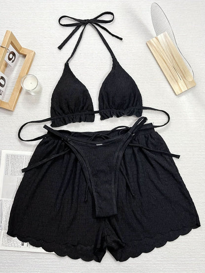 Bikini Set Saint - Tropez - 3 - Piece Elegance - Maison Moriah