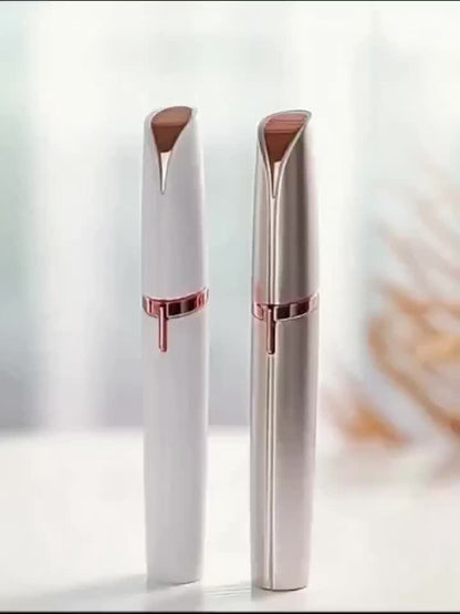 Portable Rechargeable Electric Eyebrow And Bikini Trimmer with 2 Blades | Stainless Steel Blades, USB Charging, Suitable for Eyebrows, Armpits, Arms, Fingers, Legs