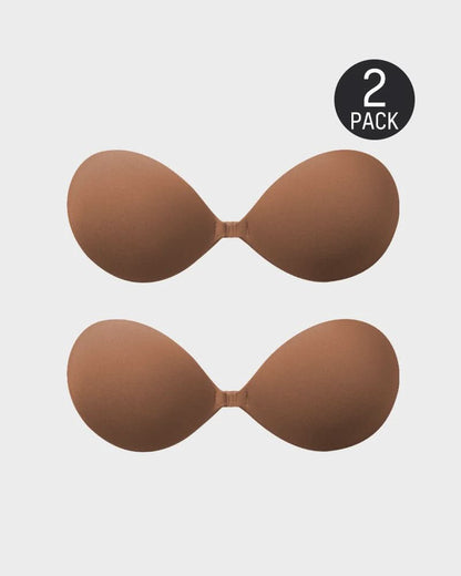 Front Closure Adhesive Invisible Push - Up Bra(2 Pairs) - Maison Moriah