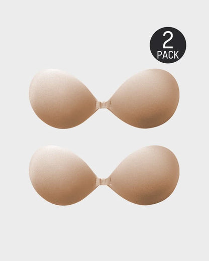 Front Closure Adhesive Invisible Push - Up Bra(2 Pairs) - Maison Moriah