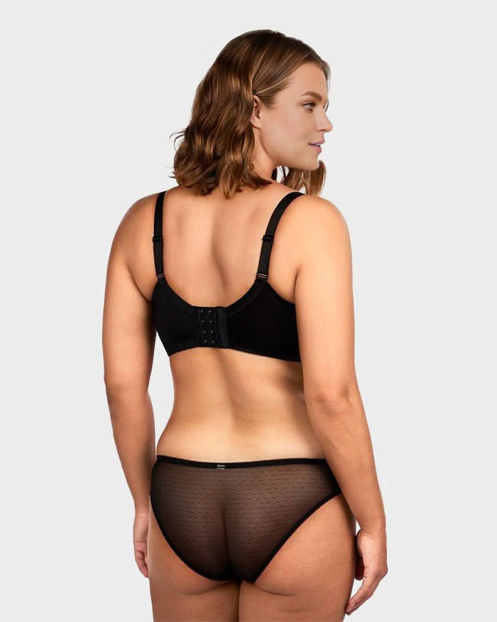 Full Coverage Lace Minimizer Bra - Petal - Maison Moriah