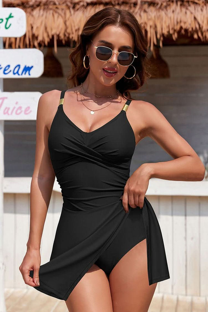Malta Shine — Mental Ring Push - Up One - Piece Swimsuit - Maison Moriah