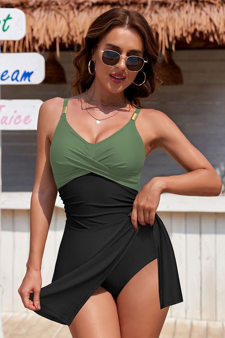 Malta Shine — Mental Ring Push - Up One - Piece Swimsuit - Maison Moriah