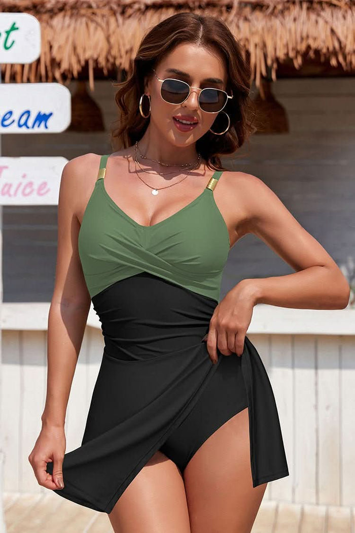 Malta Shine — Mental Ring Push - Up One - Piece Swimsuit - Maison Moriah