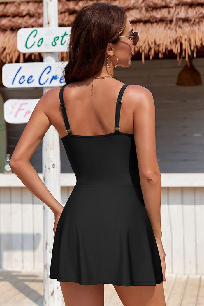 Malta Shine — Mental Ring Push - Up One - Piece Swimsuit - Maison Moriah
