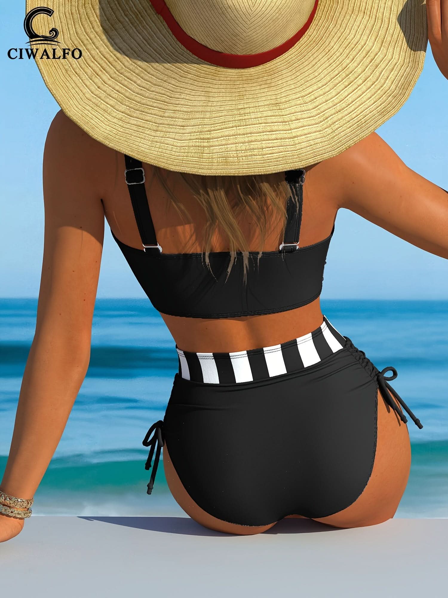 Mykonos Stripe – Fashion Bikini Set - Maison Moriah