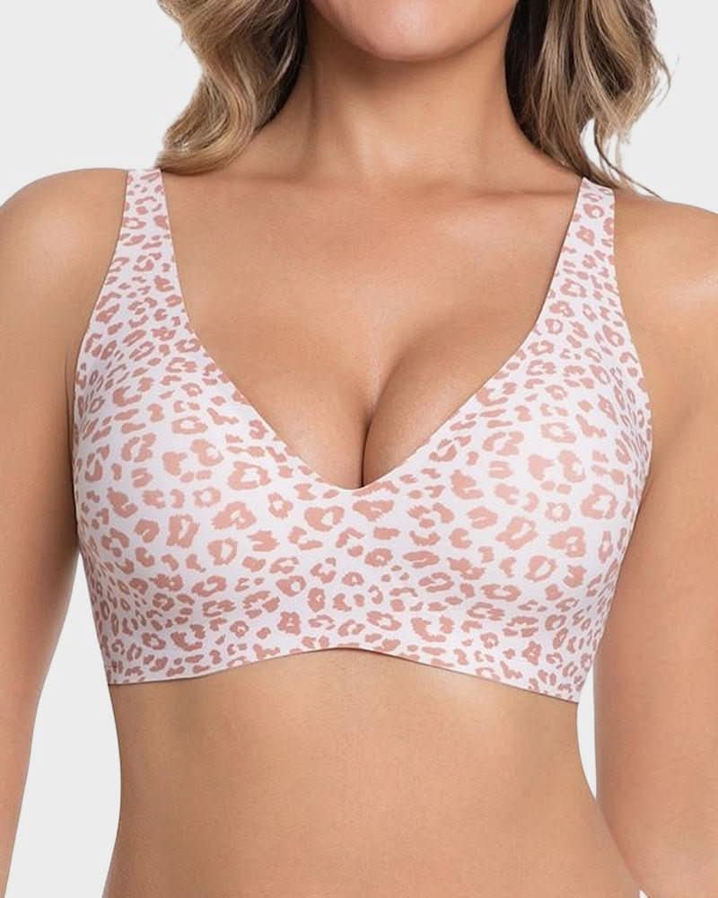 Seamless Deep V Push - Up Wireless Bra - Maison Moriah