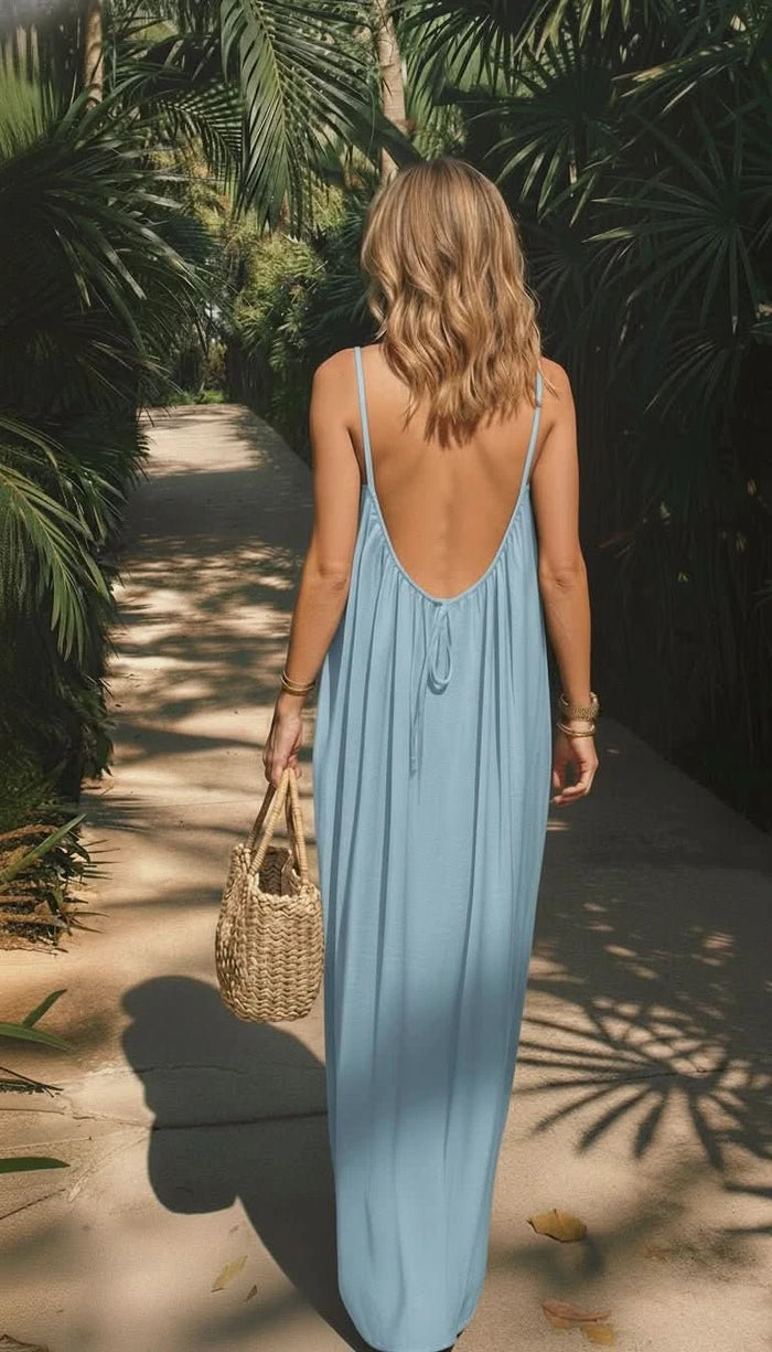 Solea Backless Dress – Limited Summer Edition - Maison Moriah