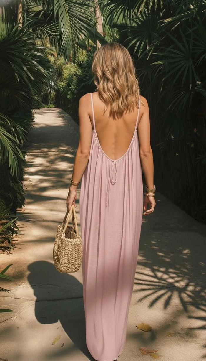 Solea Backless Dress – Limited Summer Edition - Maison Moriah