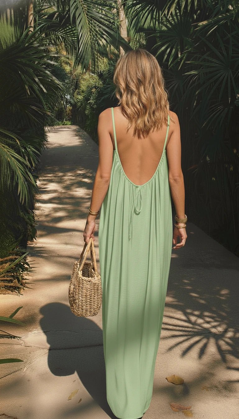 Solea Backless Dress – Limited Summer Edition - Maison Moriah