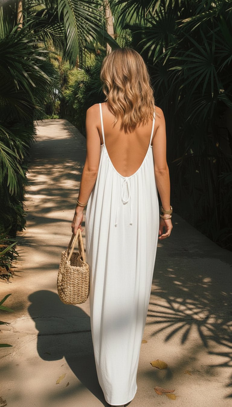 Solea Backless Dress – Limited Summer Edition - Maison Moriah