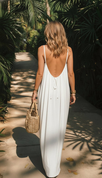 Solea Backless Dress – Limited Summer Edition - Maison Moriah