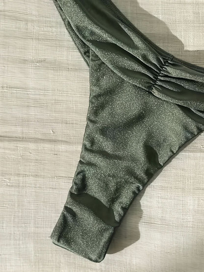 Solid Cut - Out Bikini Set — Modern Beachwear - Maison Moriah