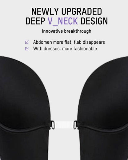 Strapless U Plunge Thong Bodysuit - Maison Moriah