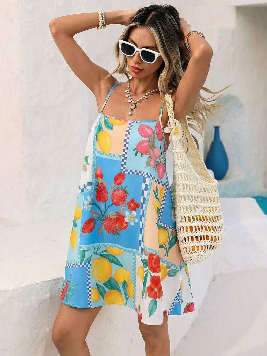 The Garden Mini Dress - Maison Moriah