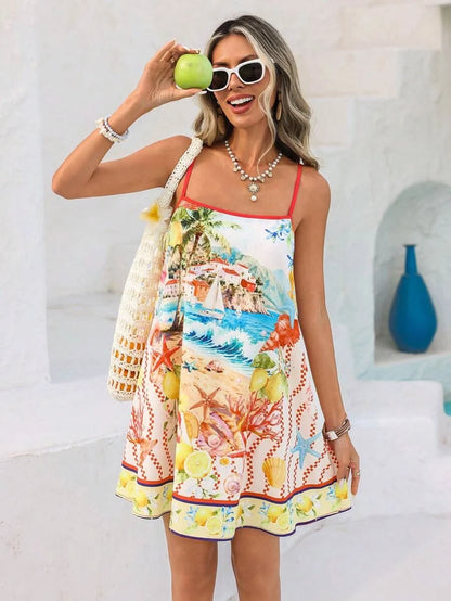 The Garden Mini Dress - Maison Moriah