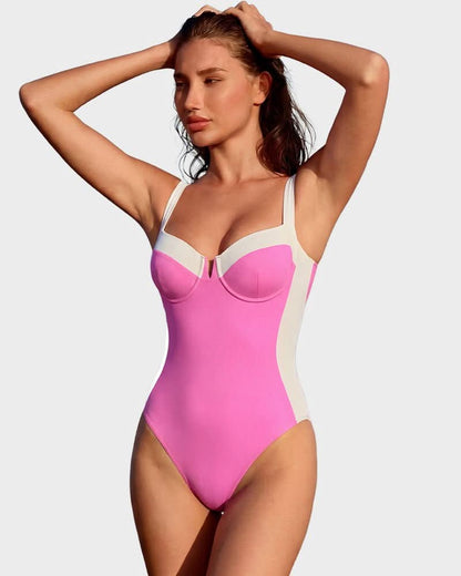 The Marbella Waist‑Sculpting Contour One Piece Swimsuit - Maison Moriah