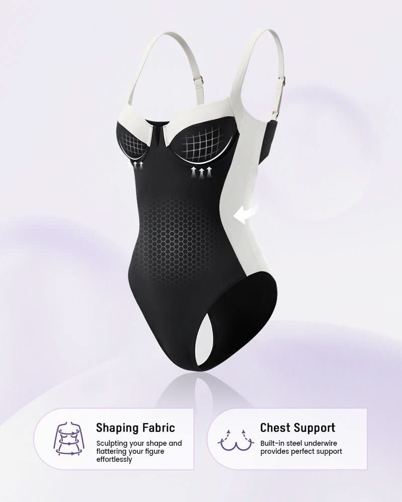 The Marbella Waist‑Sculpting Contour One Piece Swimsuit - Maison Moriah