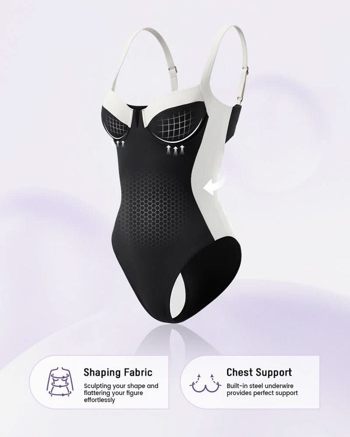 The Marbella Waist‑Sculpting Contour One Piece Swimsuit - Maison Moriah