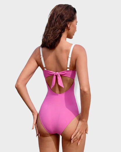 The Marbella Waist‑Sculpting Contour One Piece Swimsuit - Maison Moriah