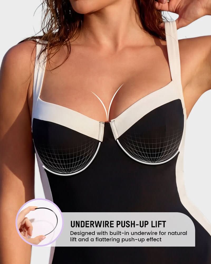 The Marbella Waist‑Sculpting Contour One Piece Swimsuit - Maison Moriah