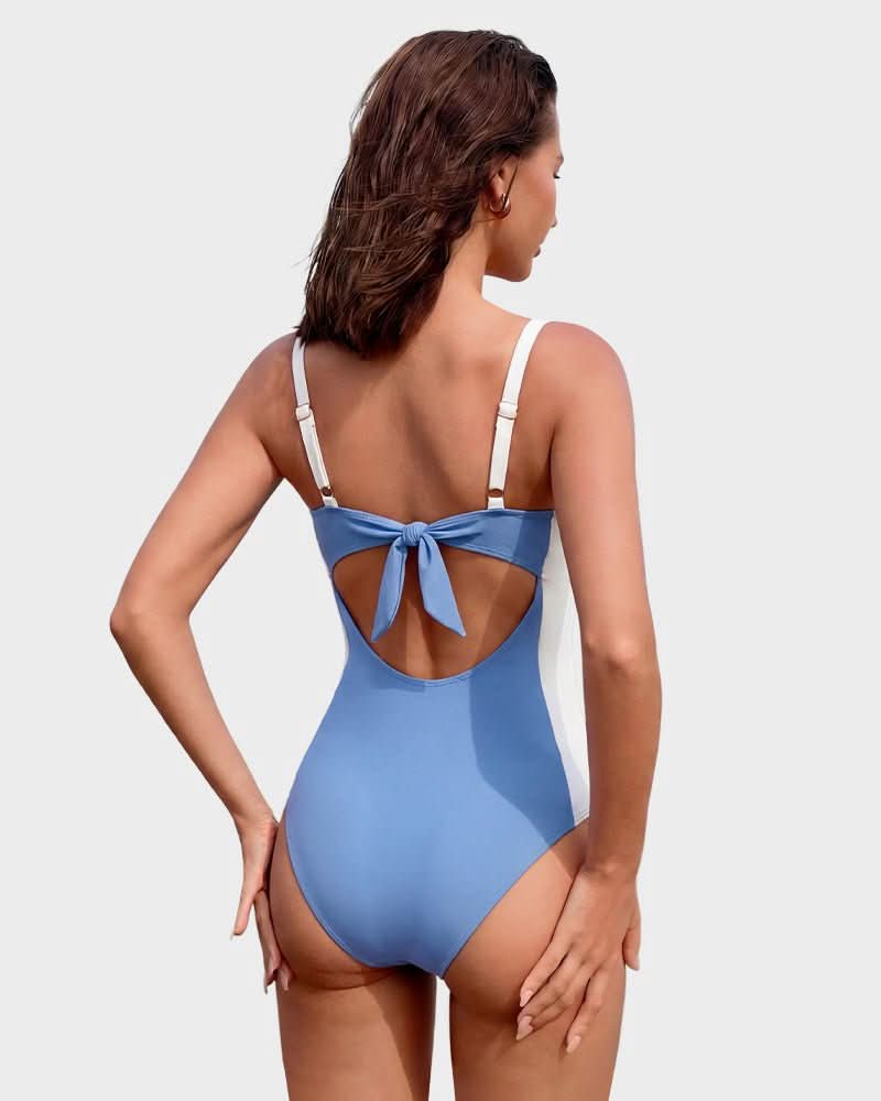 The Marbella Waist‑Sculpting Contour One Piece Swimsuit - Maison Moriah